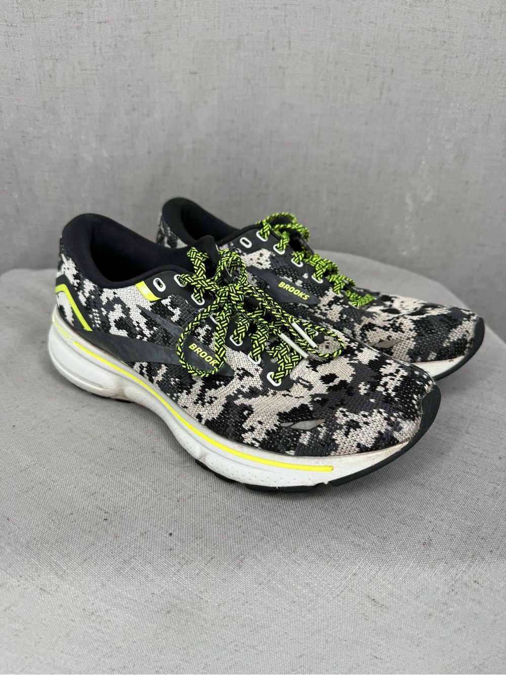 Brooks Ghost 15 Camo Running Shoes women’s 7.5 Athletic DNA Loft V2